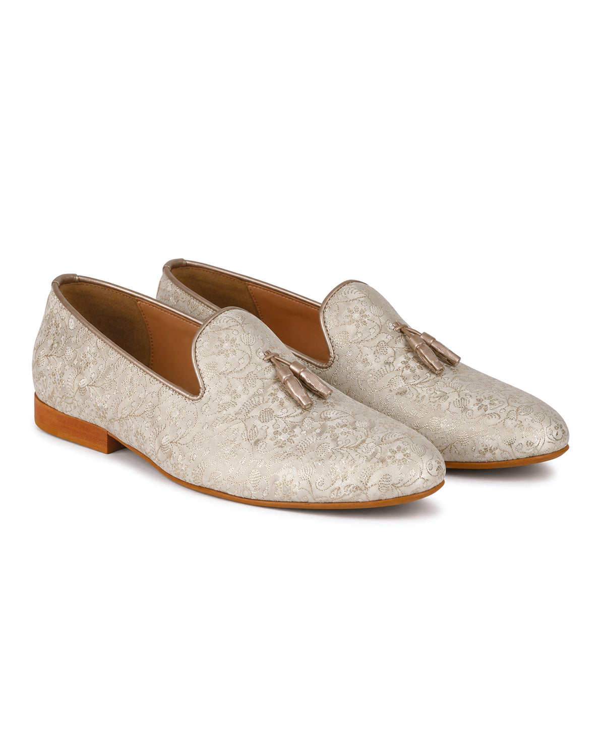 Ivory Jaquard Juti