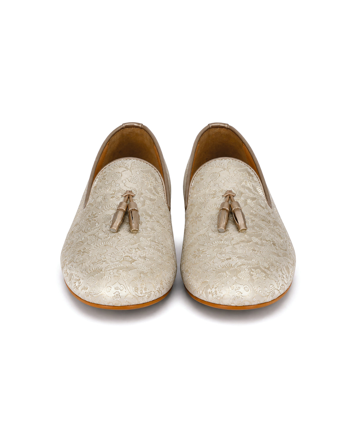 Ivory Jaquard Juti