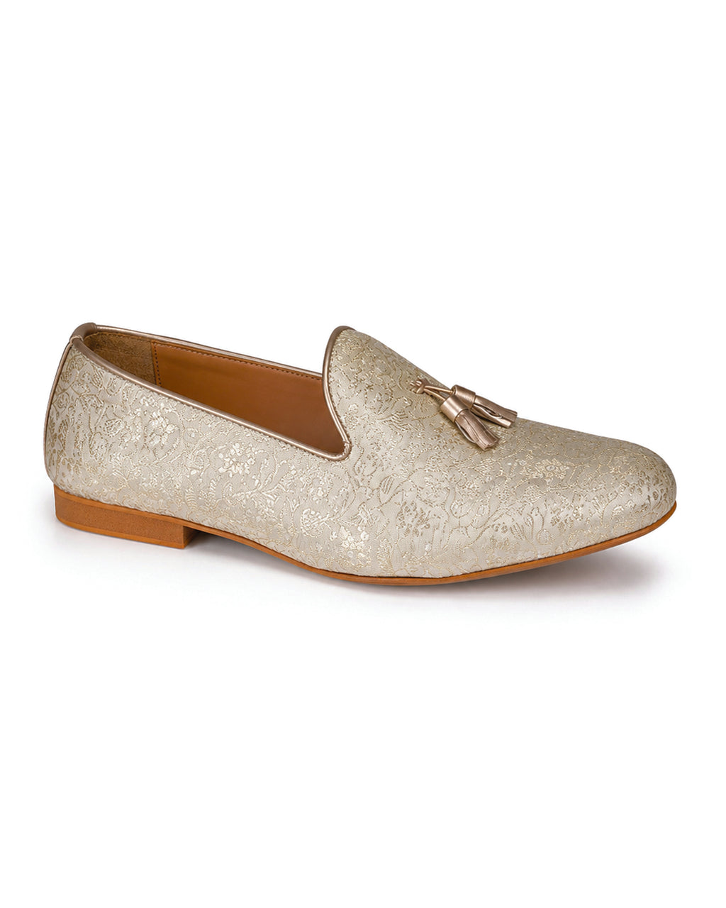 Ivory Jaquard Juti