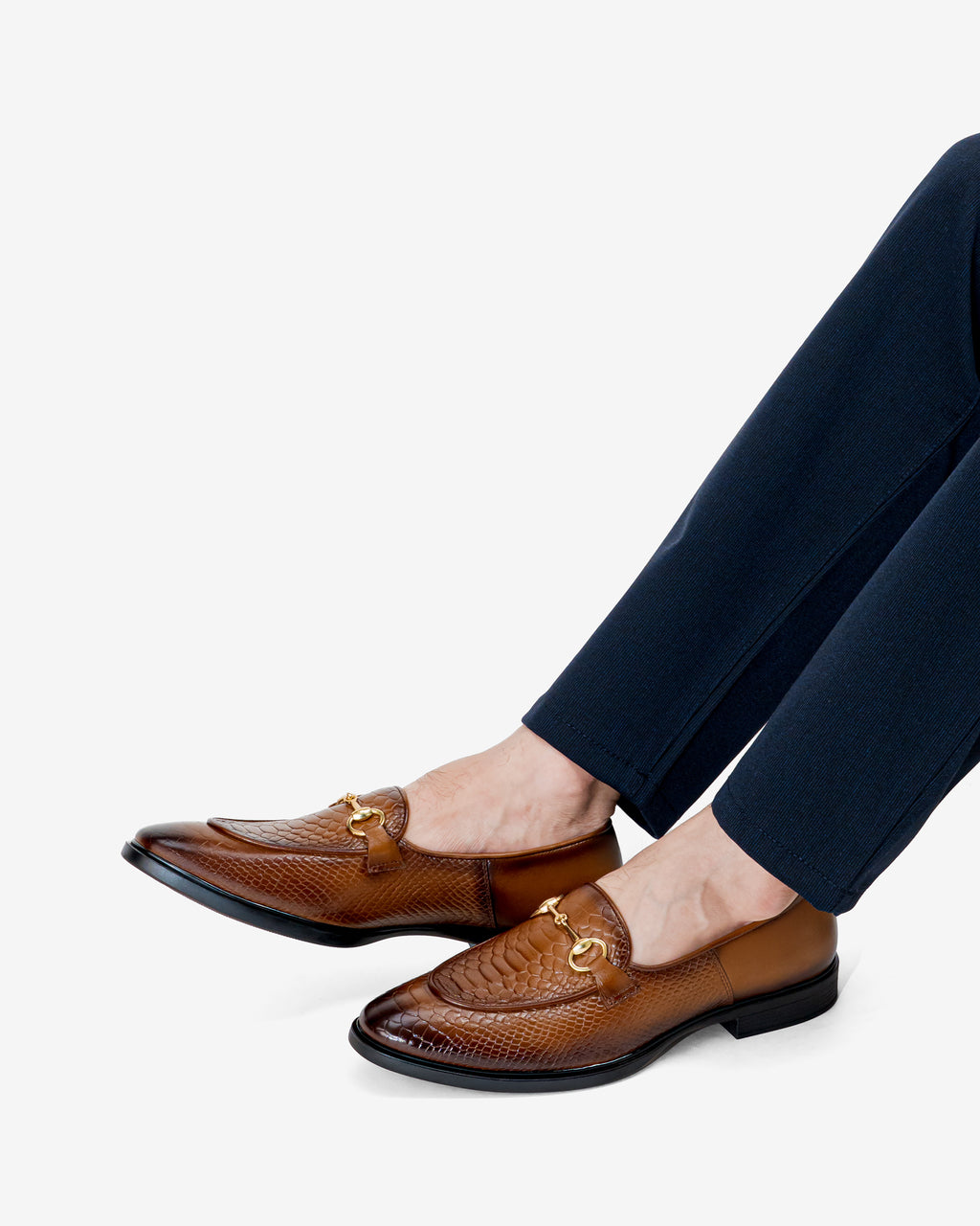 Croc Buckle Brown