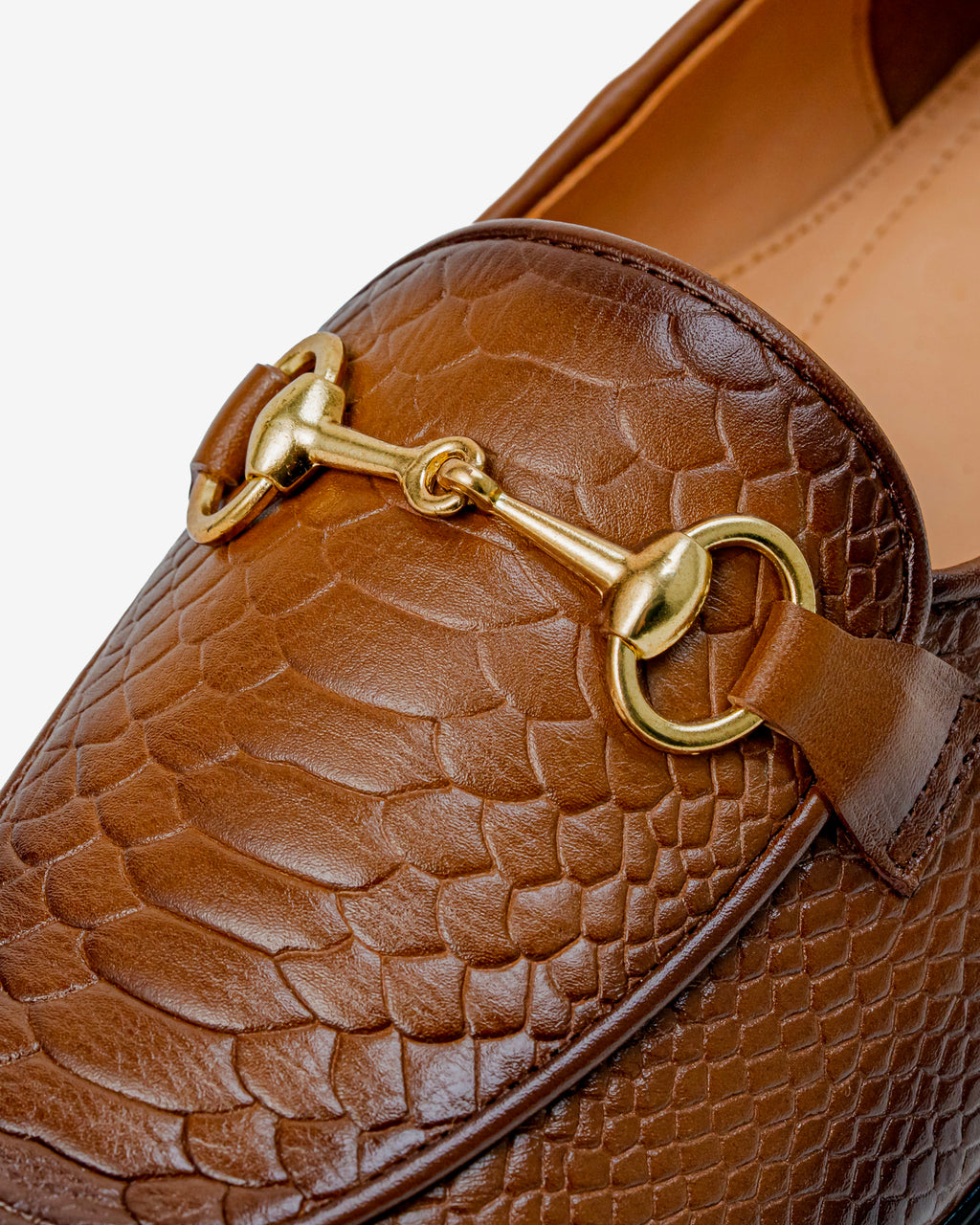 Croc Buckle Brown