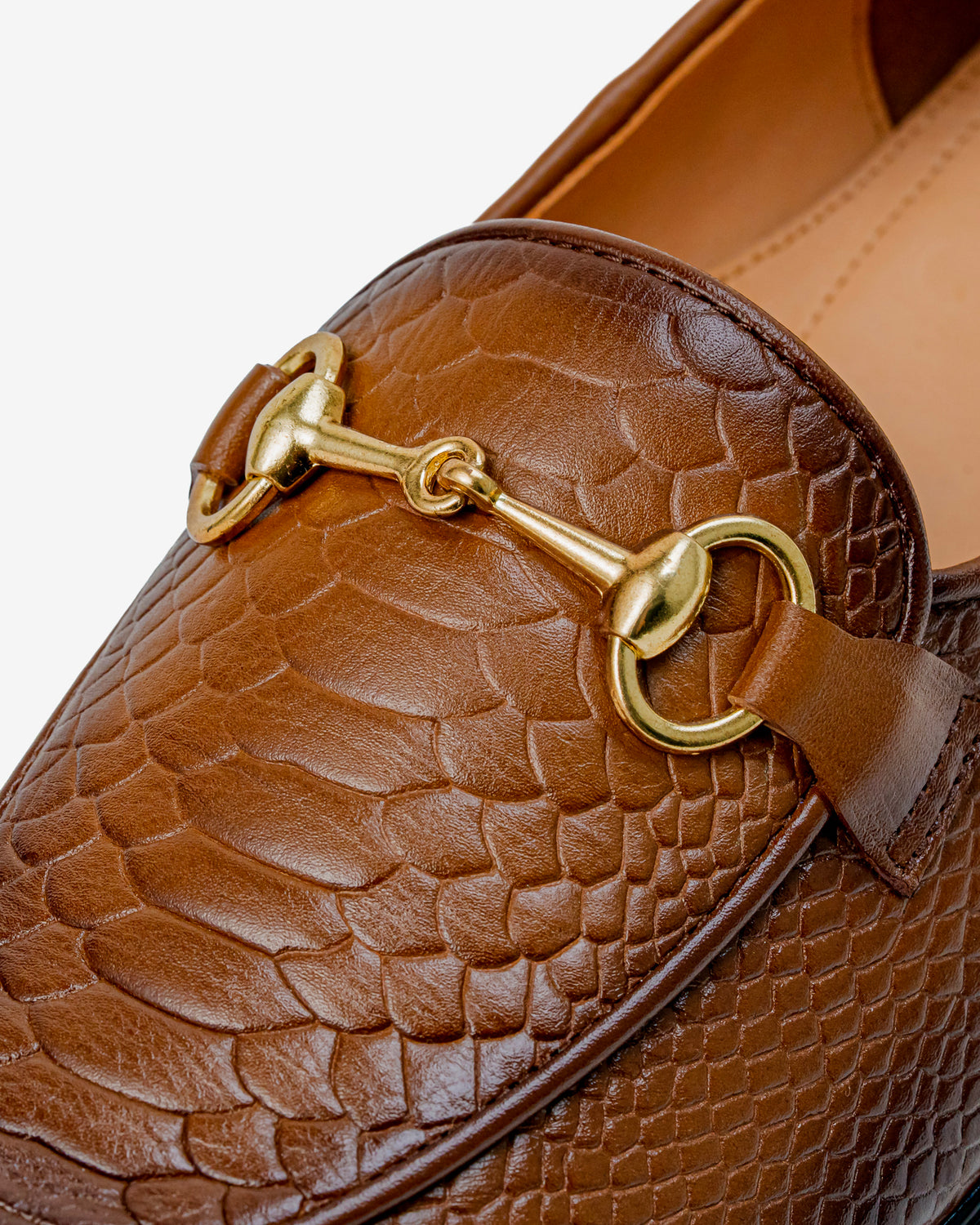 Croc Buckle Brown