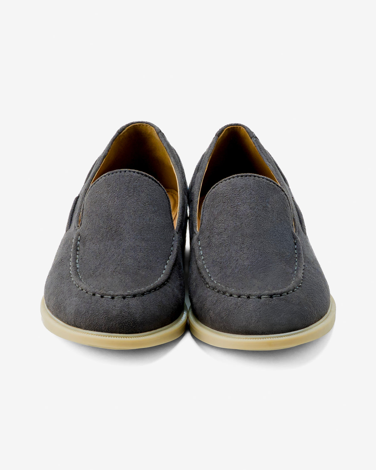 Grey Suede Slip-on