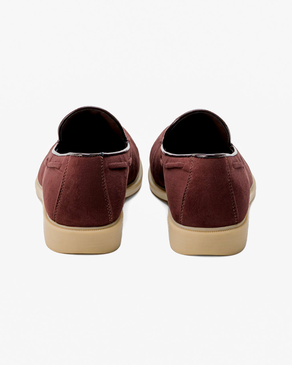 Maroon Suede Slip-on