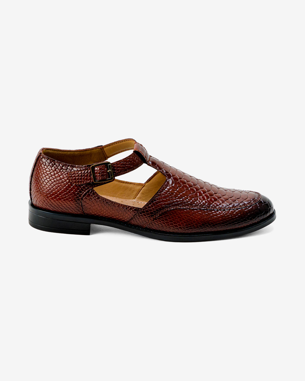 Abeer Crocodile Sandal